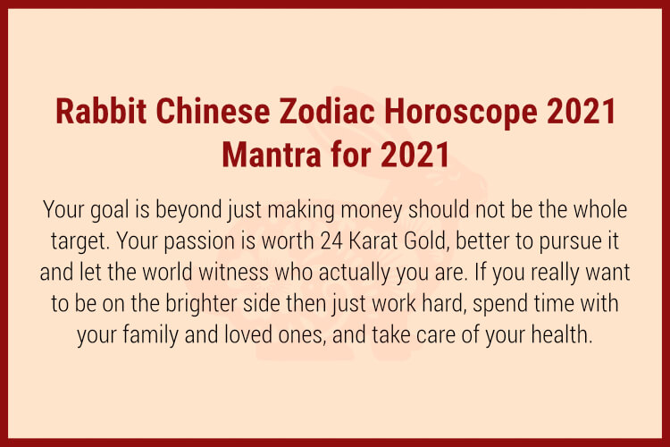 Rabbit Horoscope 2021 Chinese Zodiac, GaneshaSpeaks